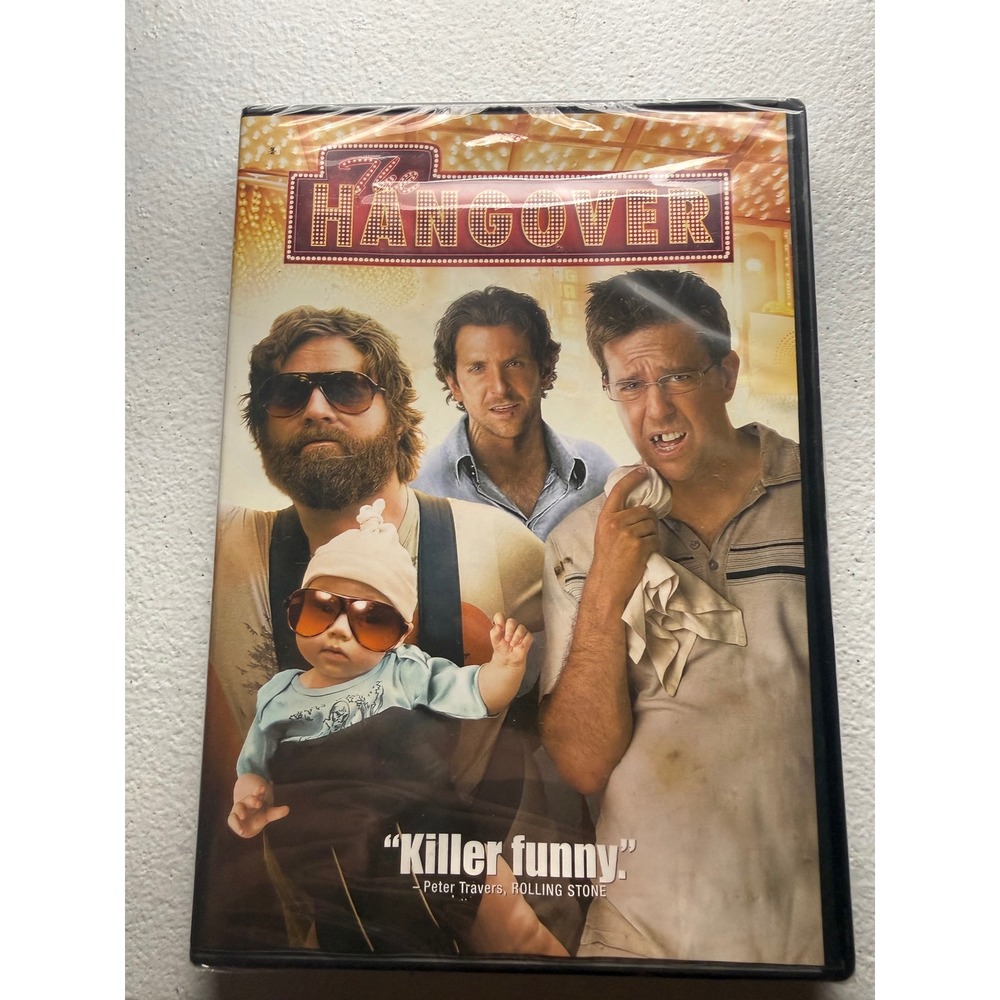 The Hangover DVD Widescreen Edition Comedy Movie Bradley Cooper Zach Galifianaki